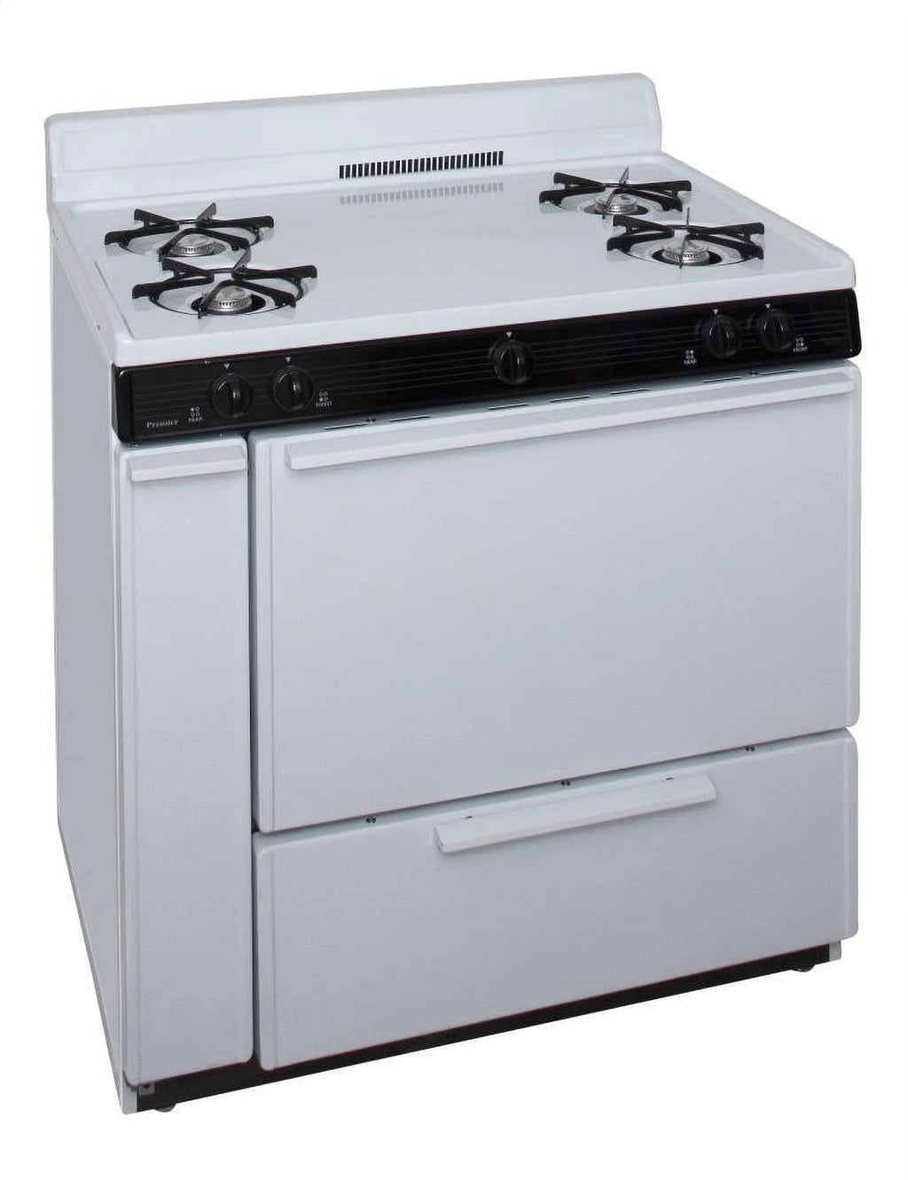 White Free Standing Gas Range A8138