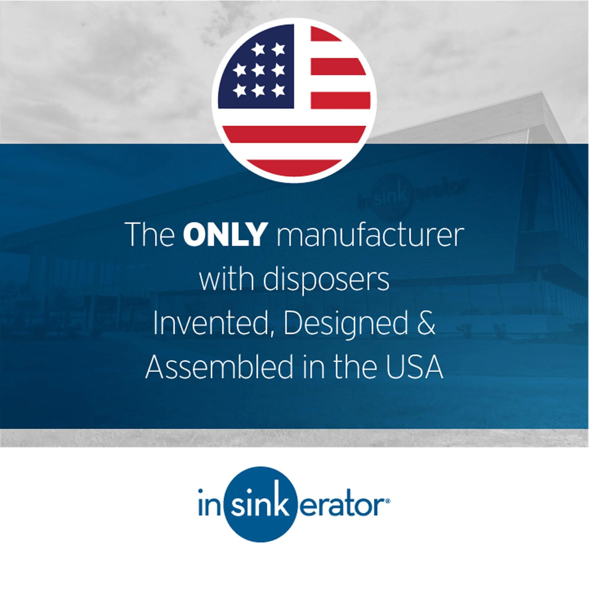 1/2 HP Continuous Feed Garbage Disposal P1957