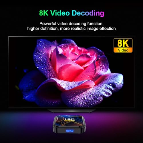 Android 13.0 TV Box 4GB RAM 64GB ROM Quad-Core 8K H542