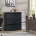 Black 3-Drawer Vertical Filing Cabinet Z519383