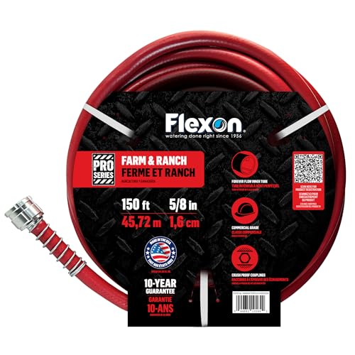 100 ft Red Garden Hose E207666