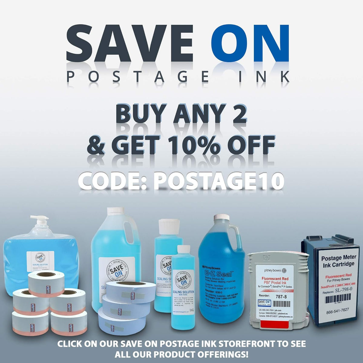 Red Ink Cartridge for Postage Meter R705576