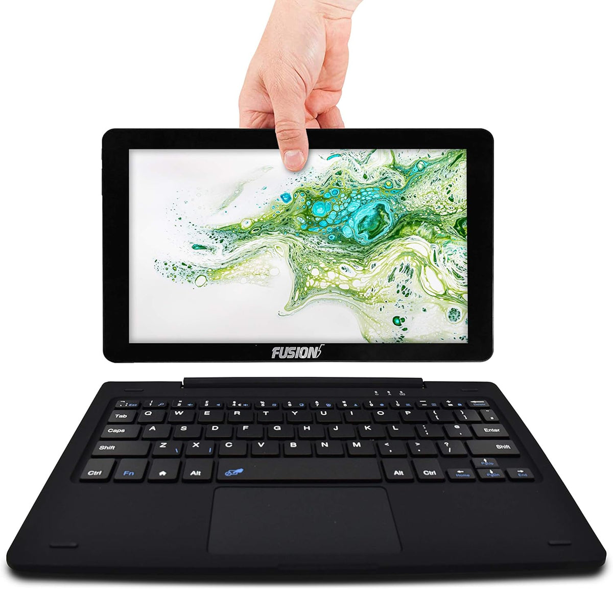 10.1" 2in1 Android Laptop Tablet PC with Docking Keyboard M7383