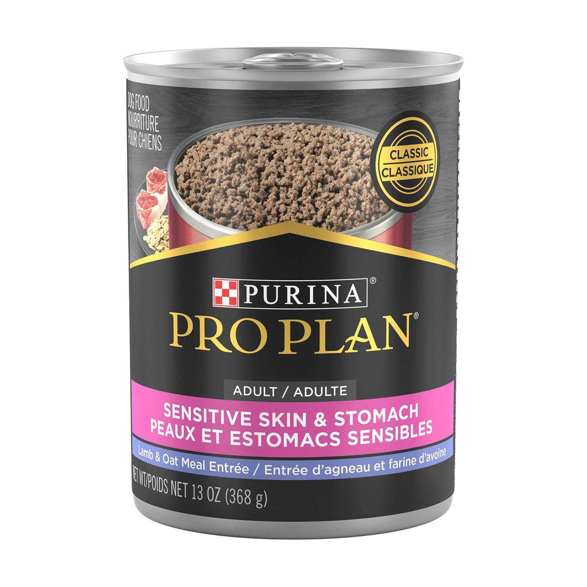 Wet Dog Food Pate Lamb and Oat Meal Entree I4302