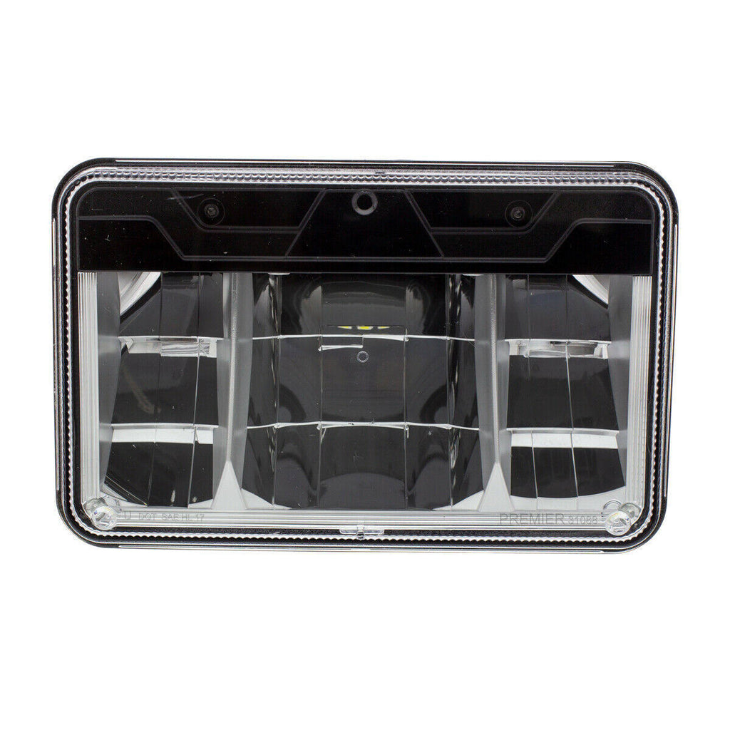 High Power LED 4 inch x 6 inch Low Beam Headlight with Polycarbonate Lens B7279