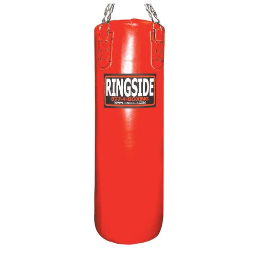 Leather Heavy Bag with Chain and Swivel T22798