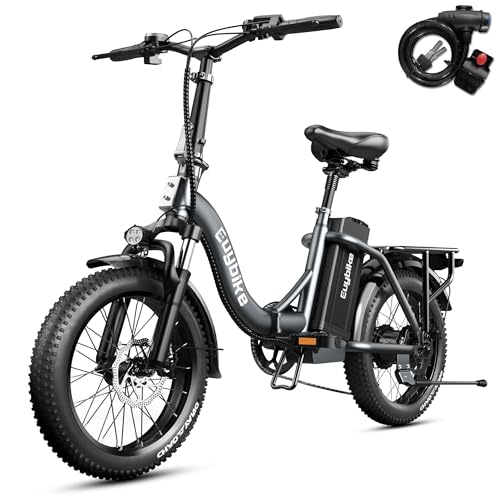 1000W Foldable Electric Bike, 48V 15Ah Removable Battery, 20" Fat Tire, 7 Speed Z9202