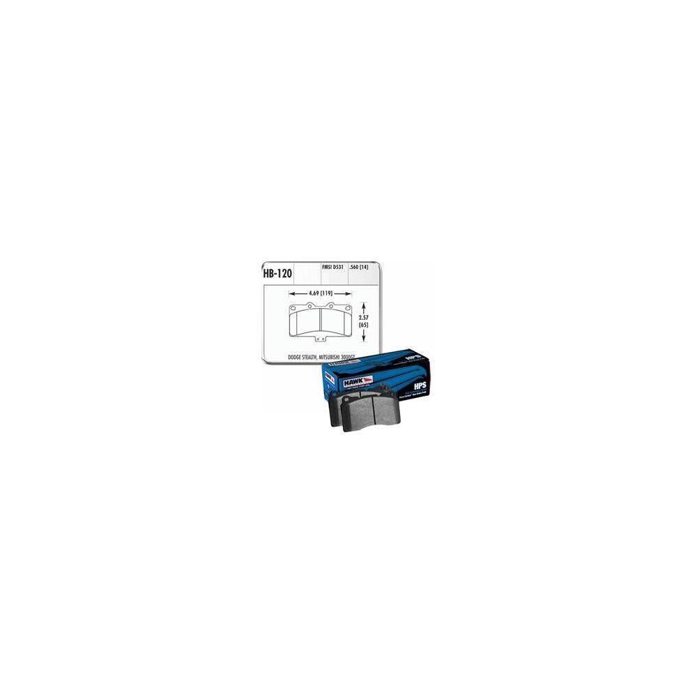 HPS Brake Pads W98597