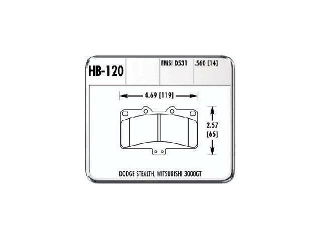 HPS Brake Pads W98597