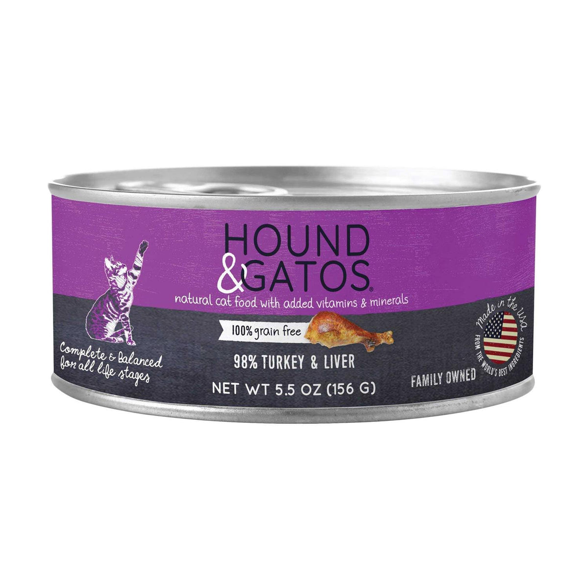 Canned Cat Food 5.5oz Liver B49468