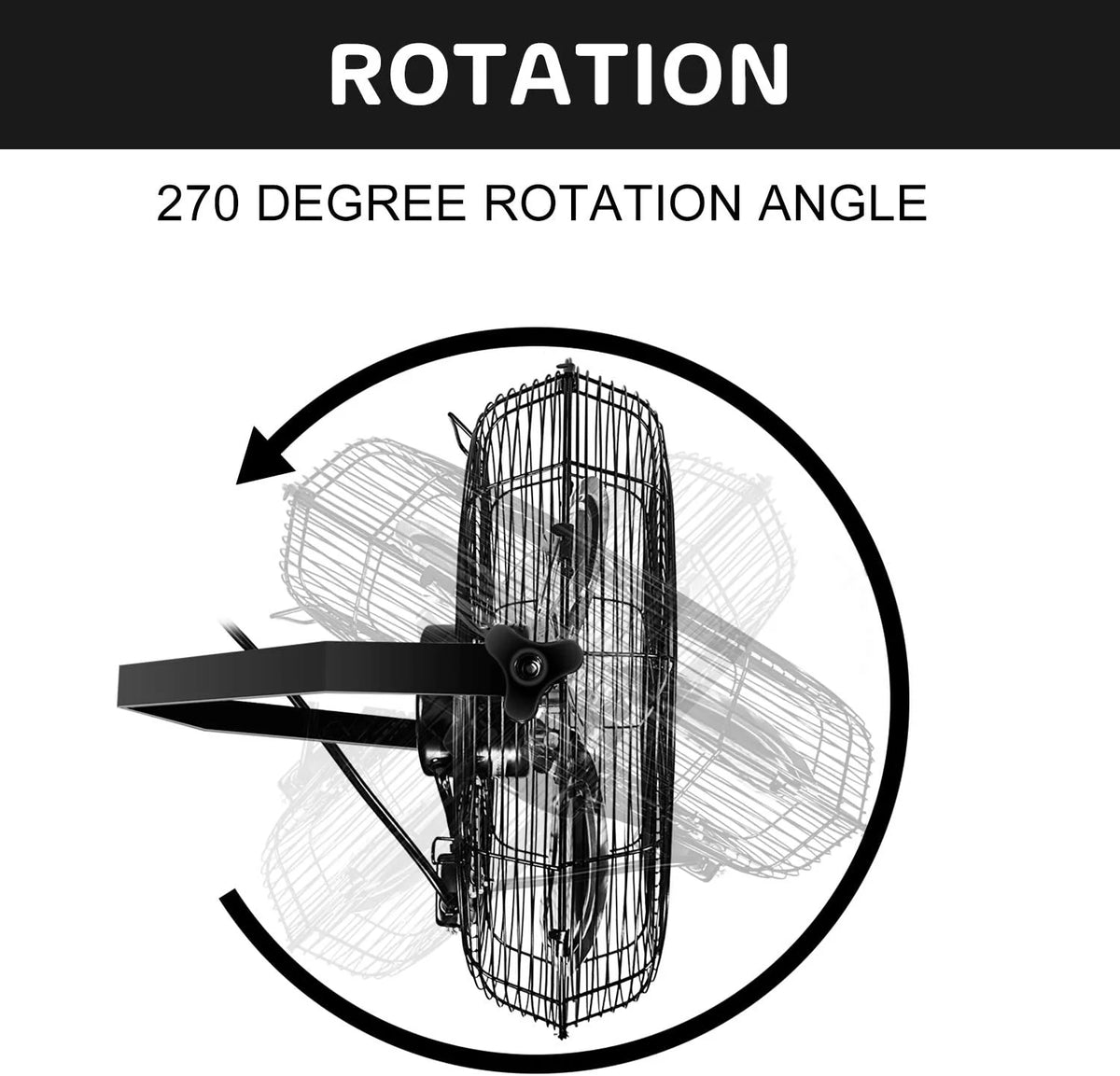 18'' 3 Speed Metal Ventilation Fan 2-Pack S646000