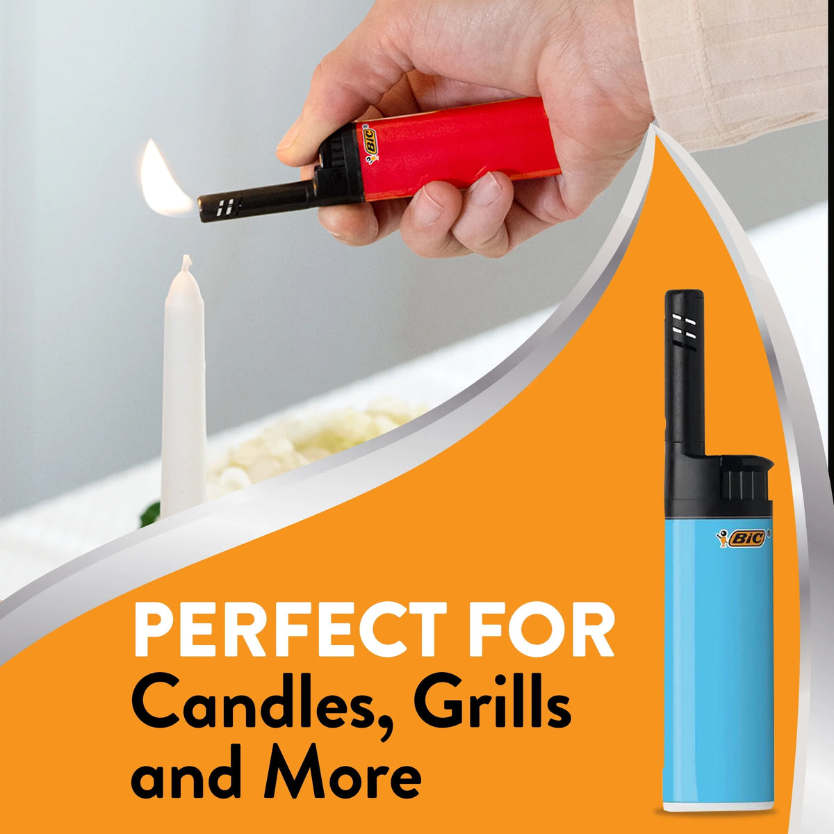 Candle Lighter with Wand, 1 Count A673
