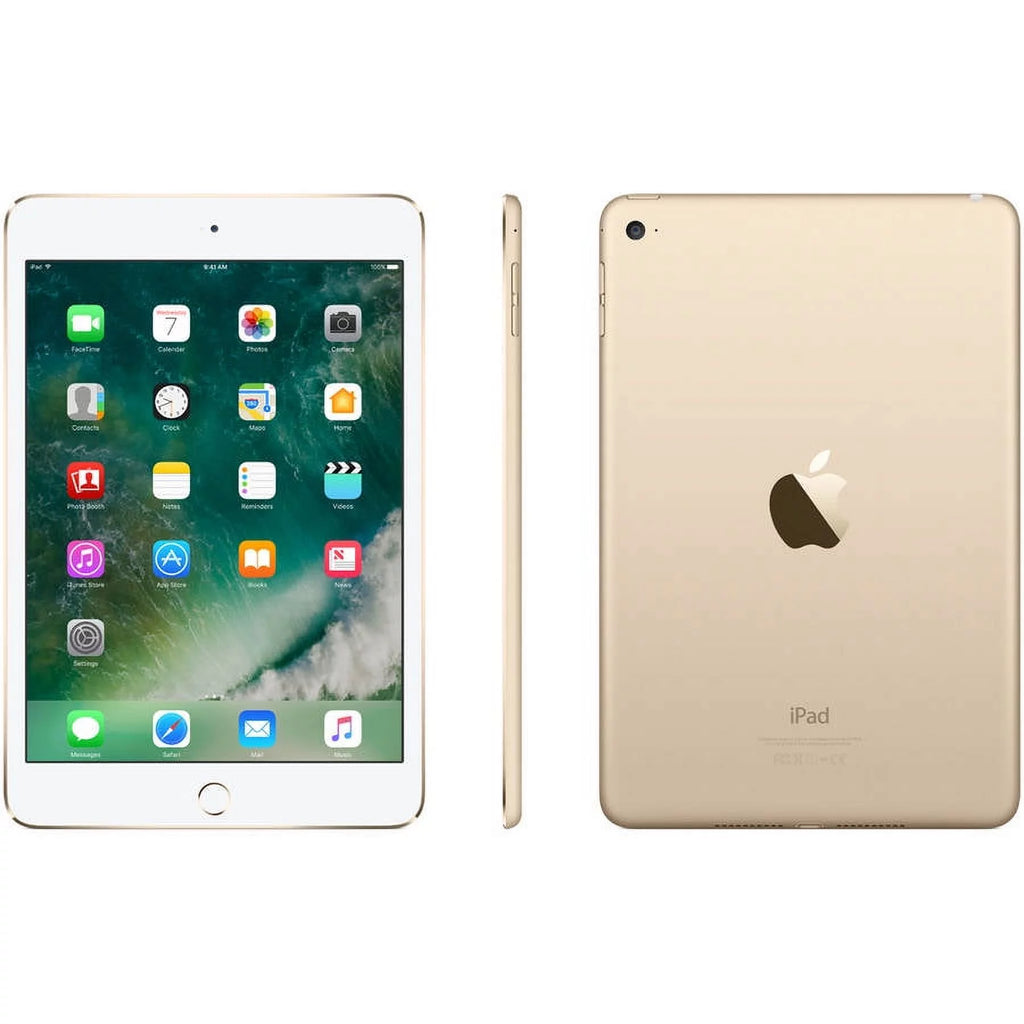 Restored Apple iPad Mini 4 128GB Gold I42040