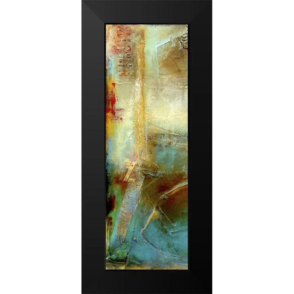 Black Modern Framed Art Print Y6613