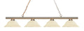 Polished 4 Light Island/Billiard H159269