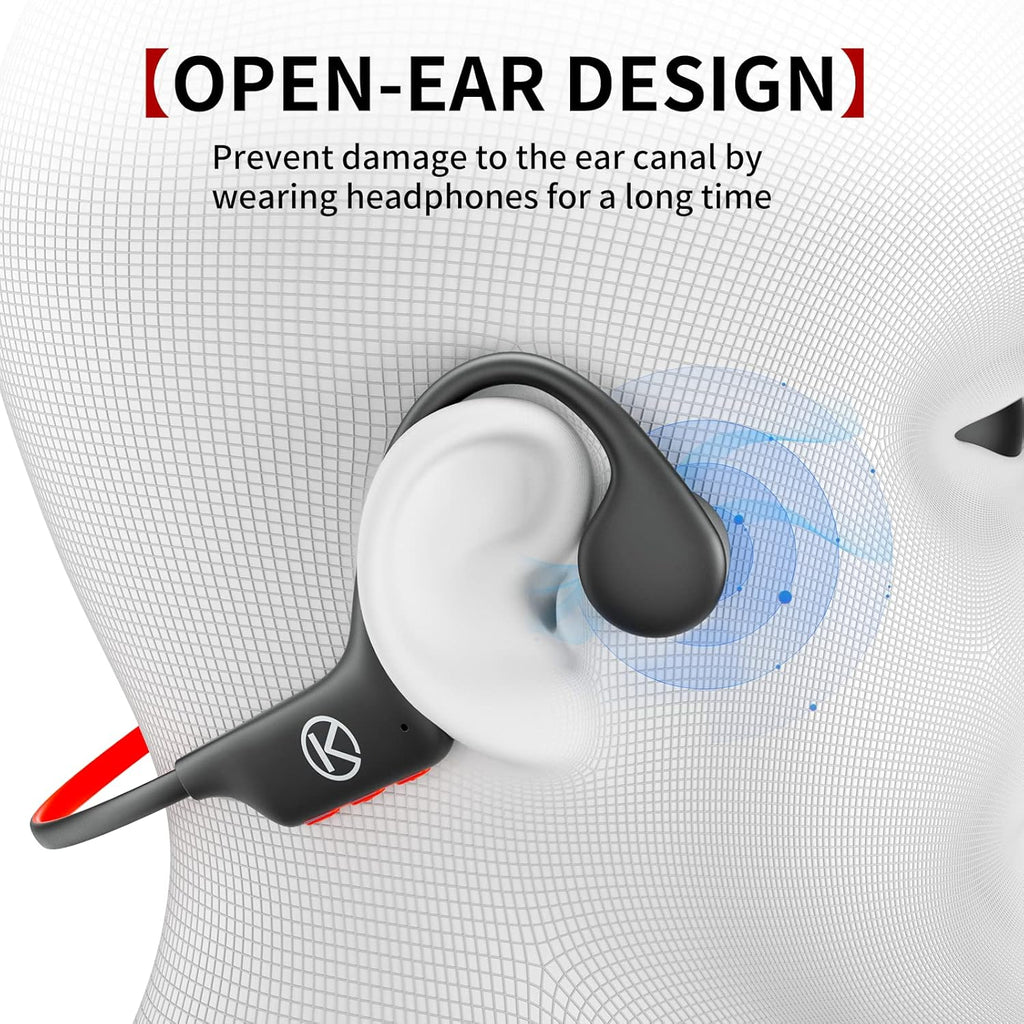 Open-Ear Bluetooth Sport Headphones Pack of 2 I9444