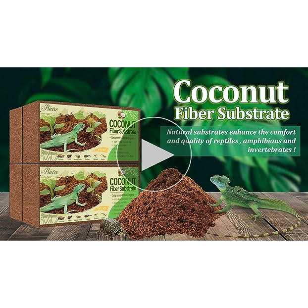 Natural Coconut Fiber Reptile Terrarium Bedding X43459
