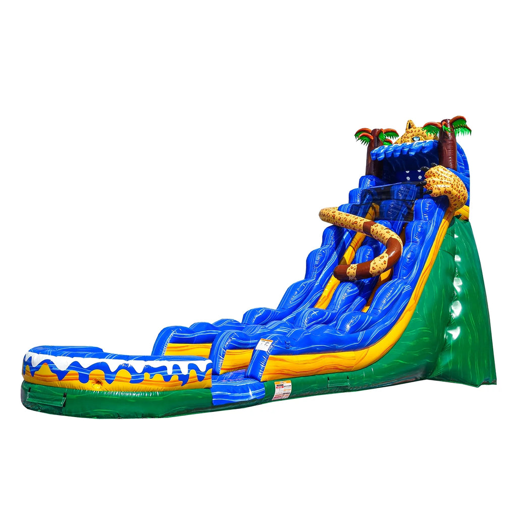 Commercial Grade Inflatable Water Slide with Splash Pool Q4723