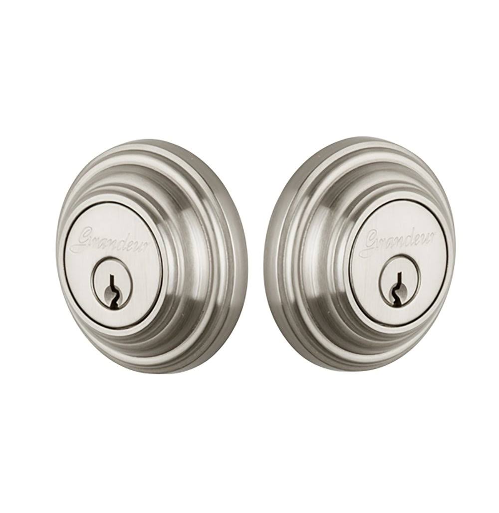 Double Cylinder Deadbolt in Satin Nickel O31990