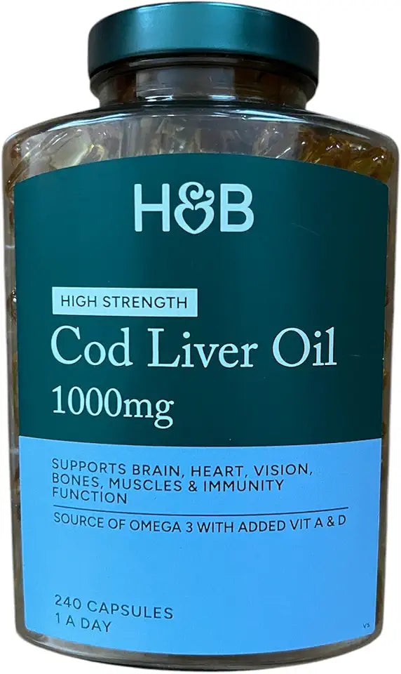 Cod Liver Oil Capsules 240 Capsules M657306