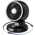 Portable Table Fan with 90° Auto-oscillation, 6 Tilting Head Settings, 3 Speeds K13271