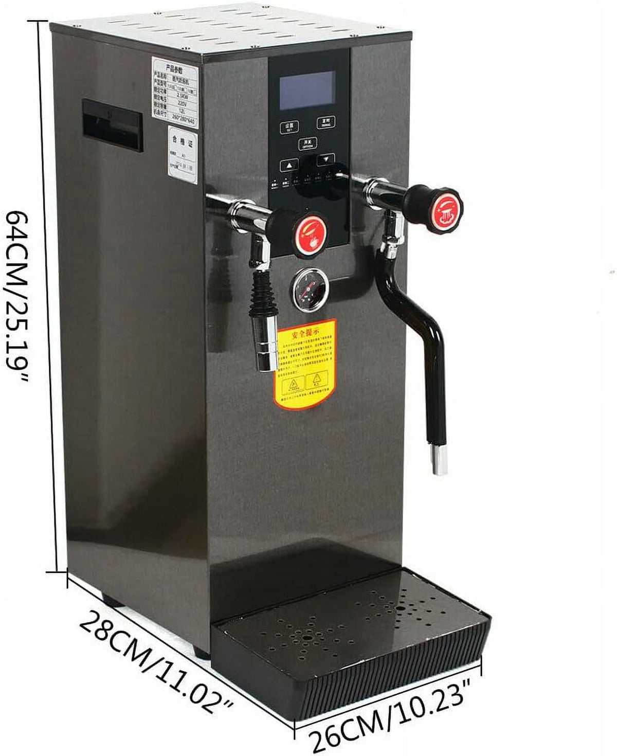 2500W Stainless Steel Espresso Coffee Machine M535