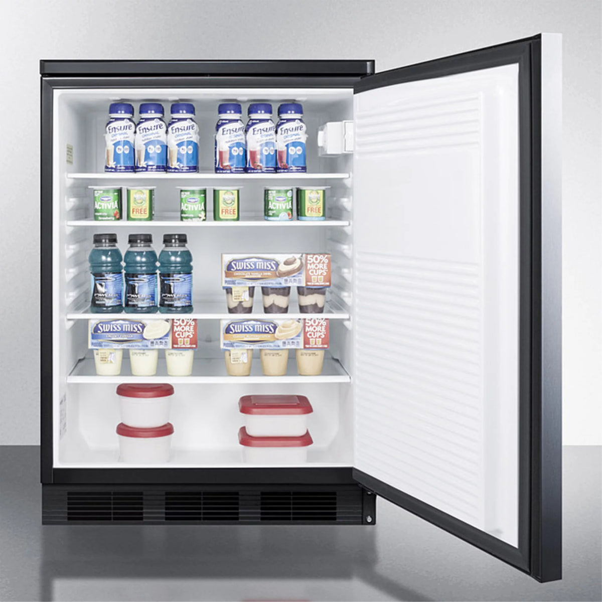 Built-In Undercounter All-Refrigerator, Black W900