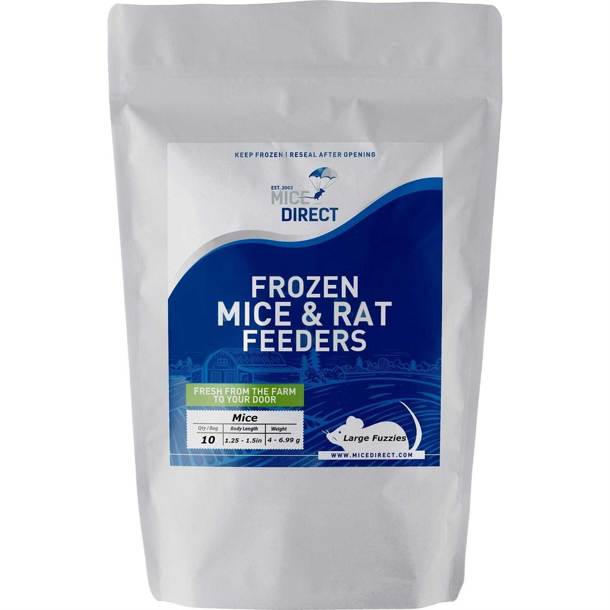 Frozen Mice Feeders Combo Pack, 150 Count O2635