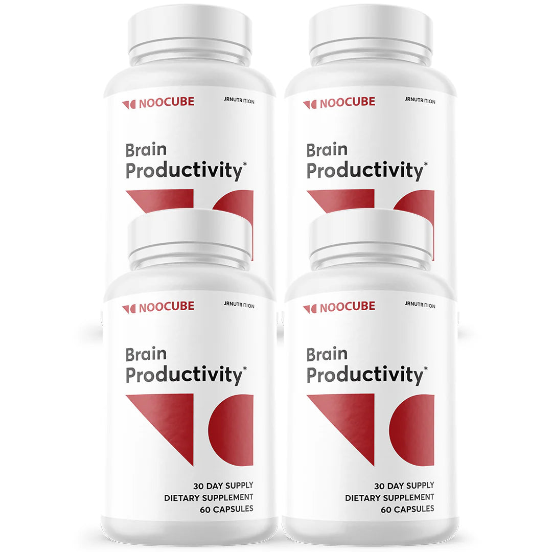 Brain Support Dietary Supplement 60 Capsules 4 Pack C463