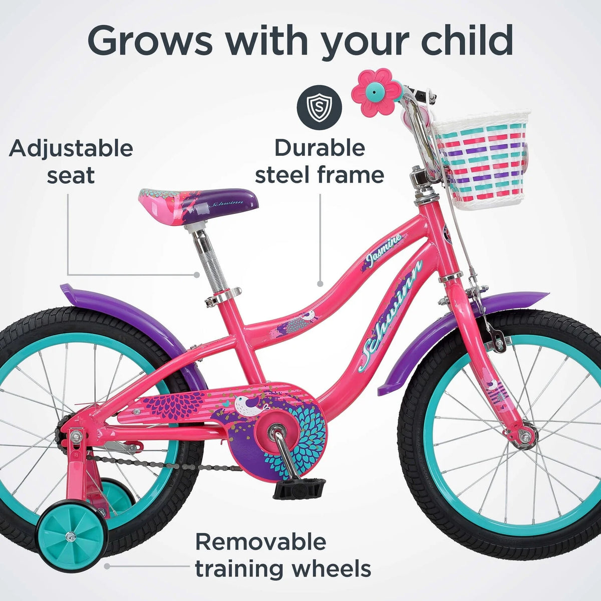 16 in Training Wheels Bike Z3777