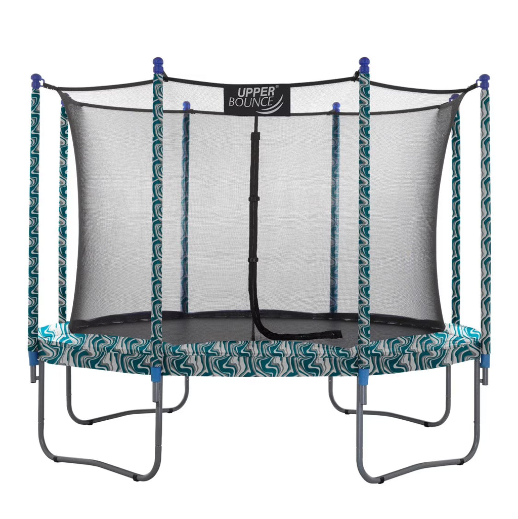 10 FT Round Trampoline with Safety Enclosure System G361