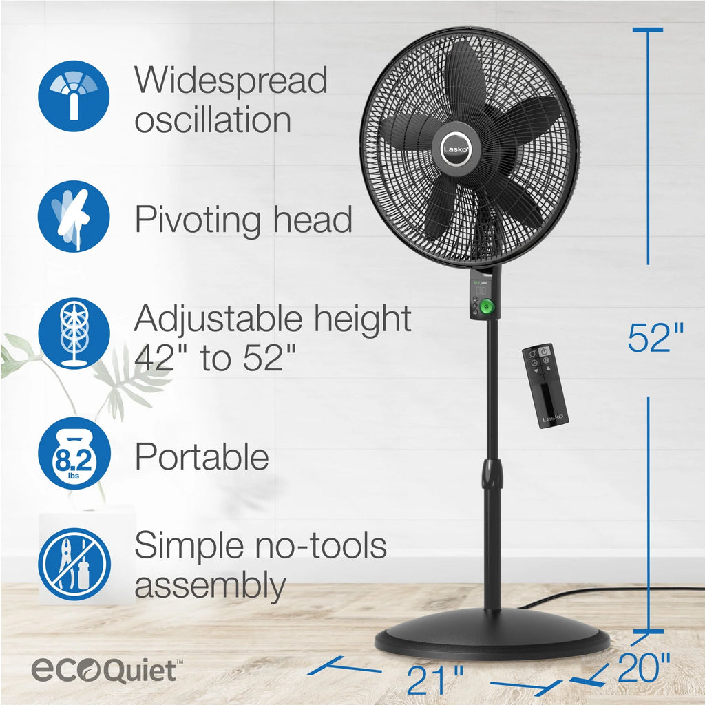 Black Pedestal Fan O351