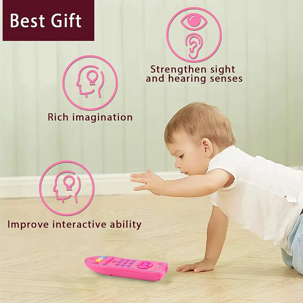 Gray TV Remote Control Toy with Light and Sound U923906