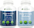 Magnesium Taurate 400mg + Magnesium Malate 400mg 270 + 270 Vegetarian Tablets A860
