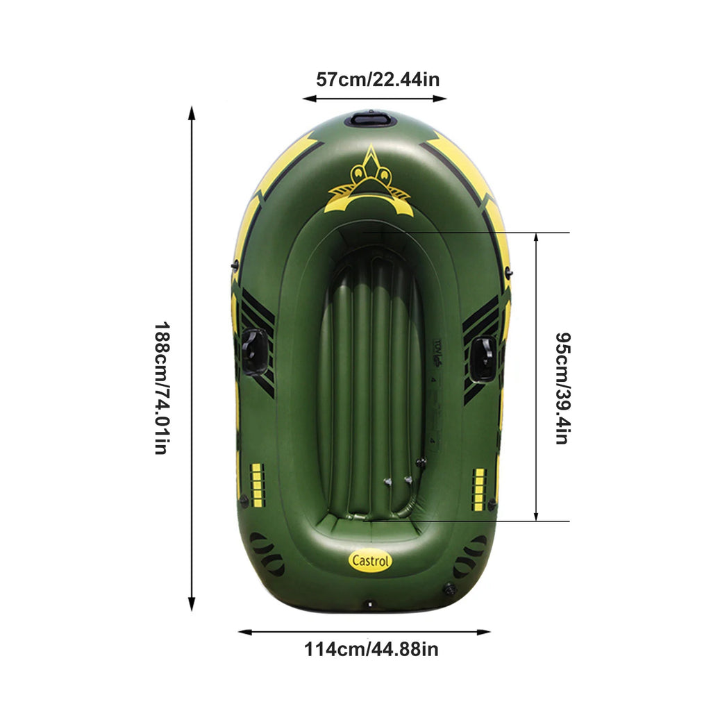 Inflatable Boat Thickened 2/3 People Portable Kayak O7359