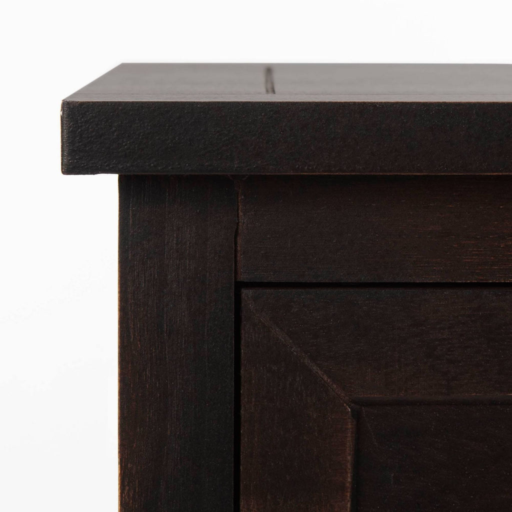 Brown Storage Side Table A34276