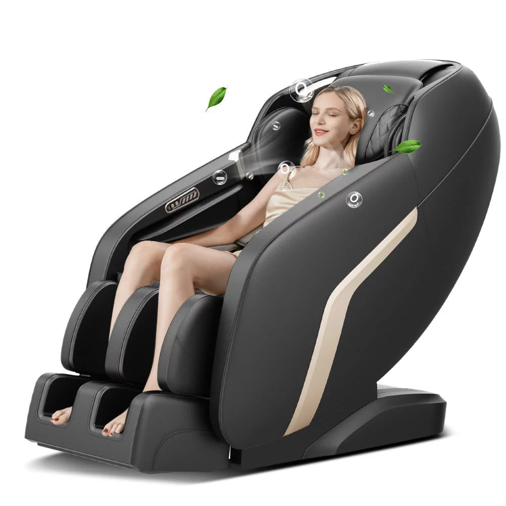 Black Full Body Recliner Massage Chair E30342