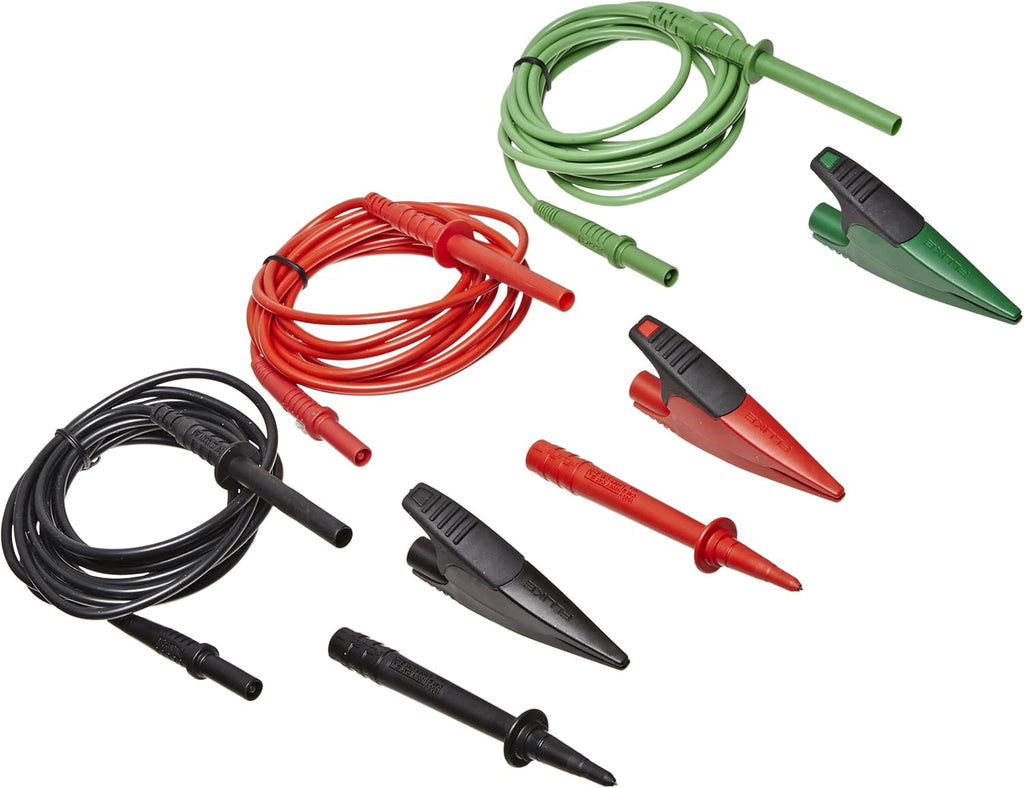 Industrial Test Lead Kit with Zippered Vinyl Carry Case J509