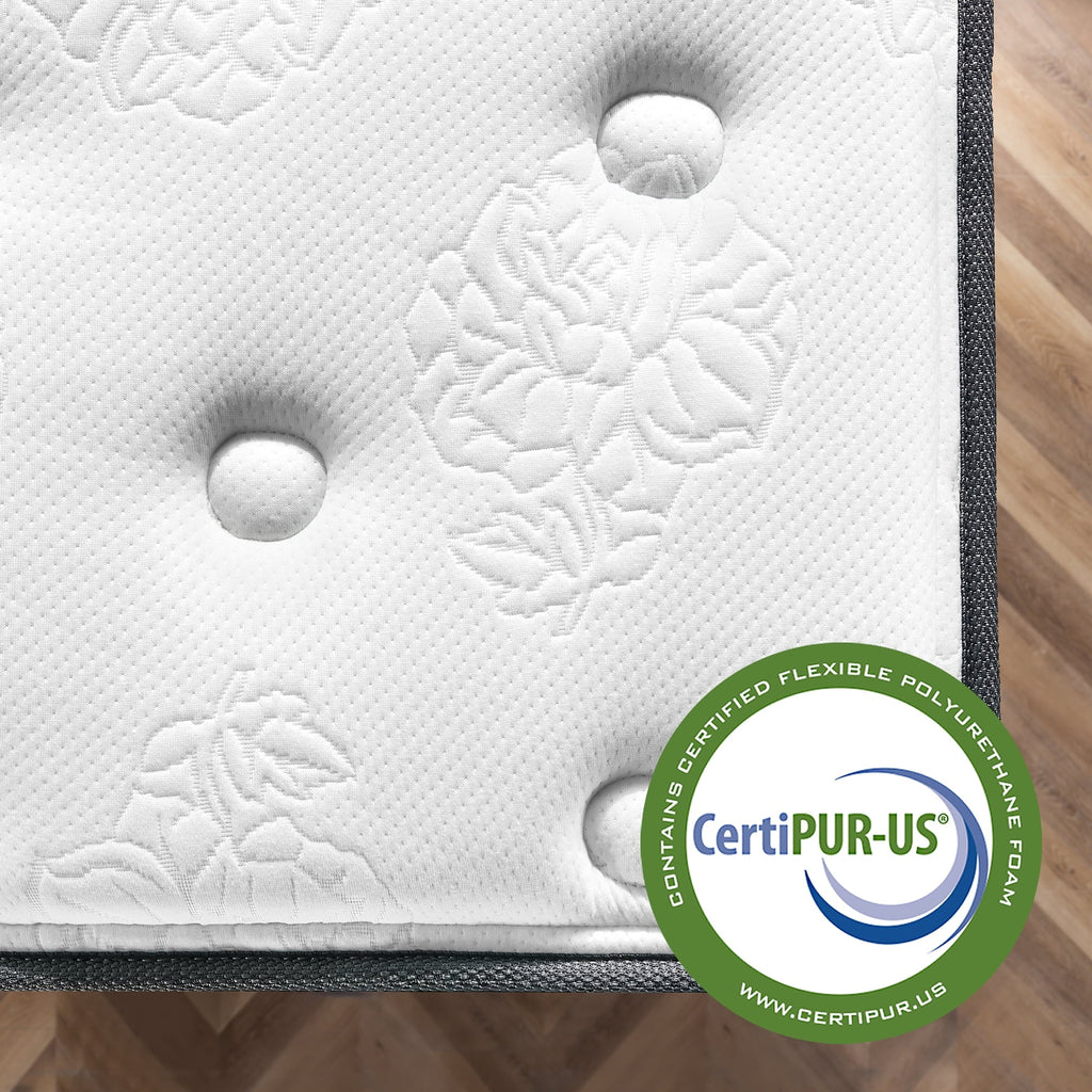 12 Hybrid Cooling Gel Memory Foam Pocket Spring King Mattress U427051