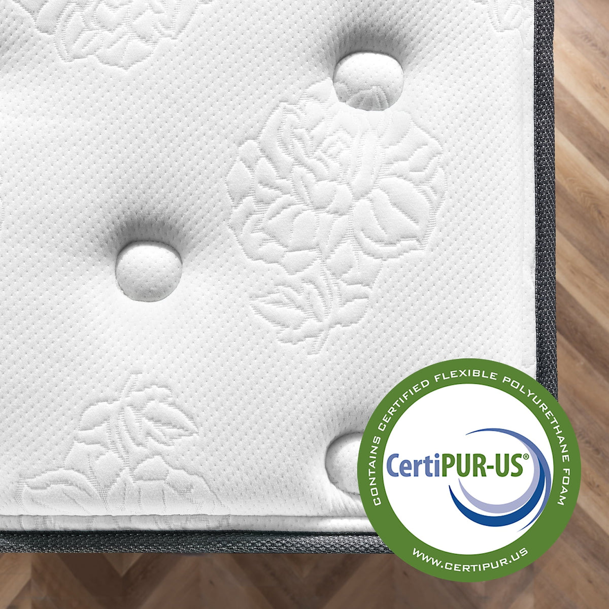 12 Hybrid Cooling Gel Memory Foam Pocket Spring King Mattress U427051