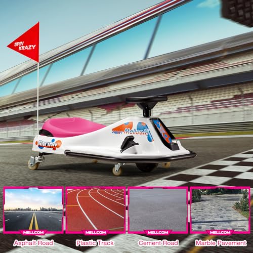 Pink 24V Electric Drifting Go Kart for Kids Z887