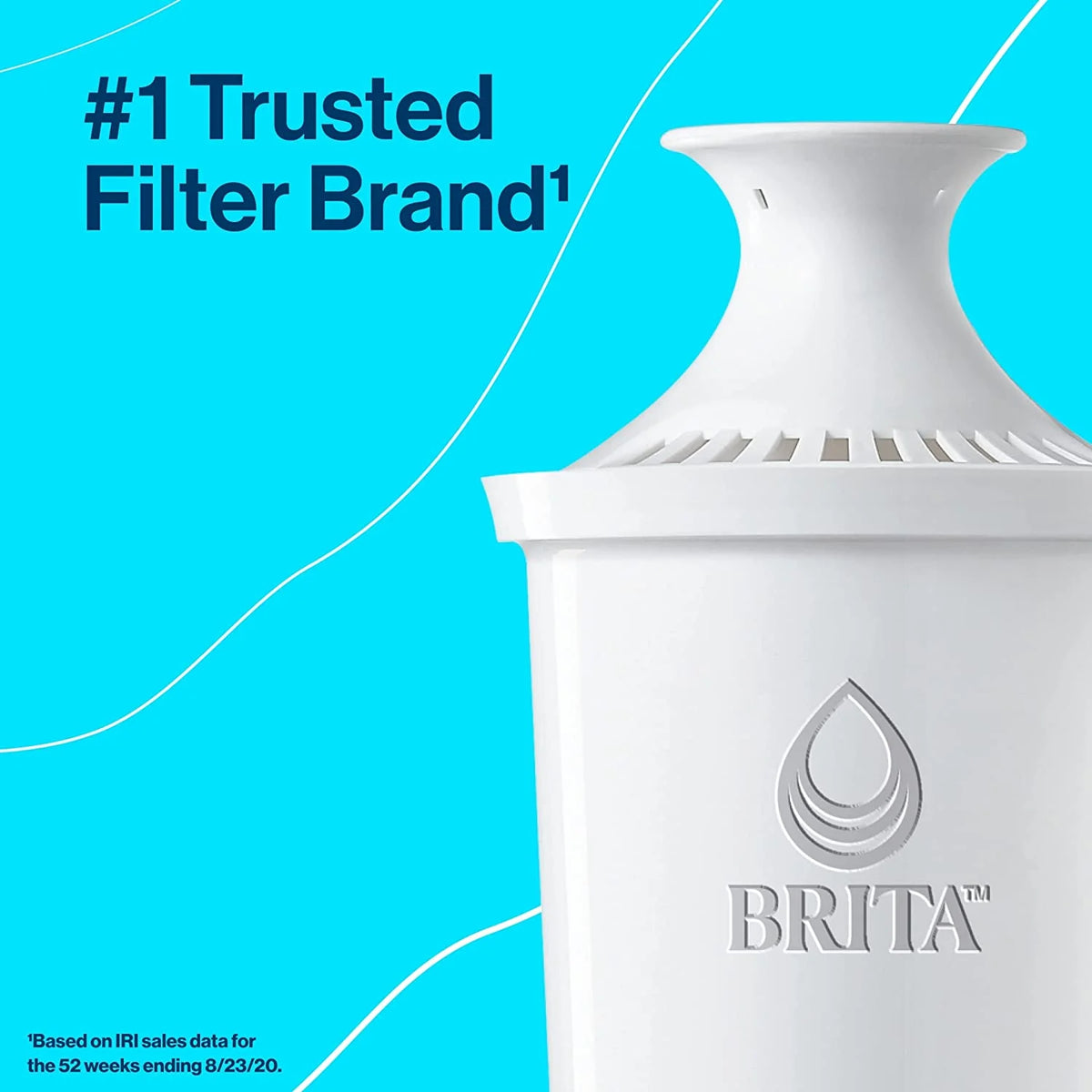Black BPA Free 27-Cup Water Filter Dispenser W747