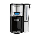 12 Cup Programmable Dispensing Coffee Maker with 60 oz Removable Reservoir, Black & Stainless Steel M400129