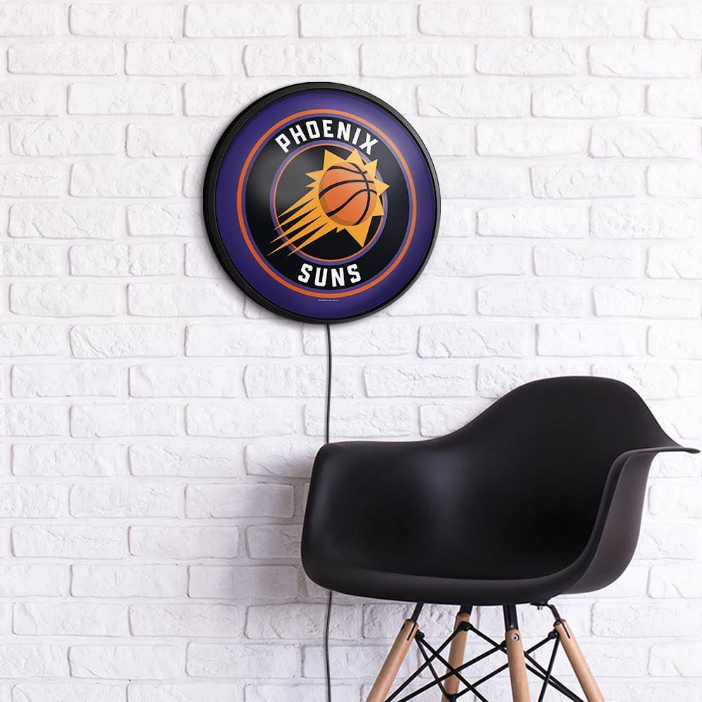 Round Slimline Lighted Wall Sign A948851