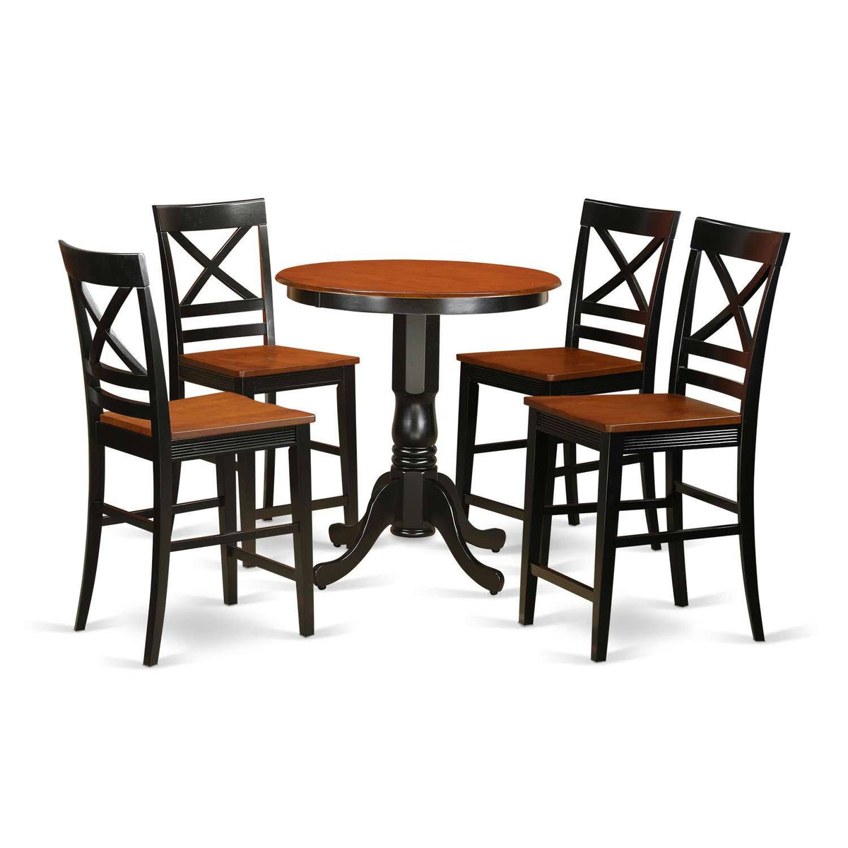 5 Piece Counter Height Table Set with 4 Stools R467368
