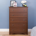 Cherry 5-Drawer Dresser R300298