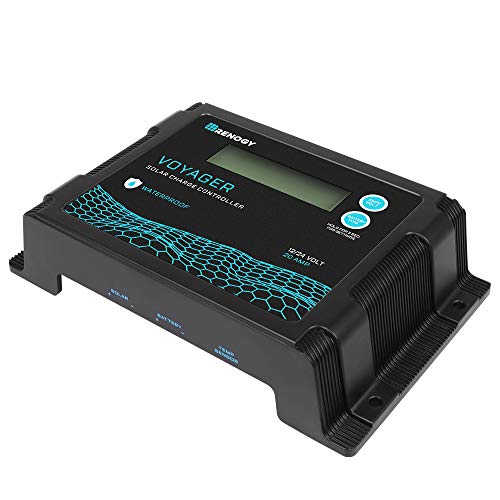 20A 12V/24V PWM Waterproof Solar Charge Controller with LCD Display Q937441
