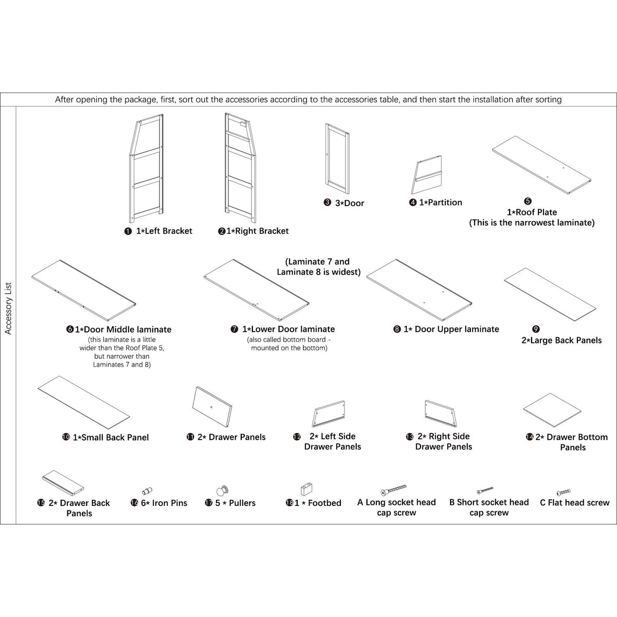 Bathroom Storage Cabinet Y7899
