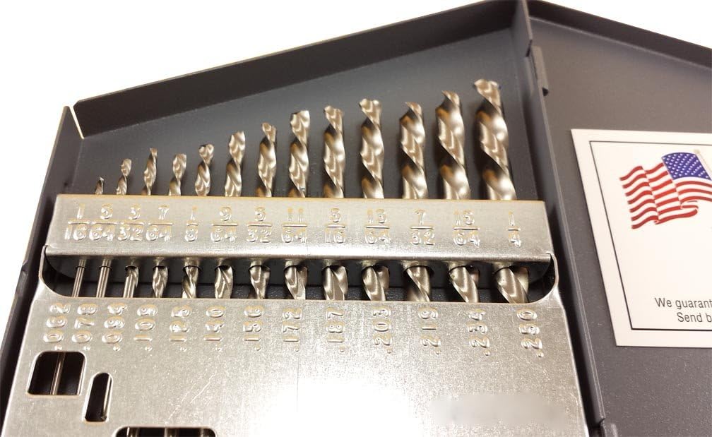 13 Pc Left Hand Drill Bit Set O324794