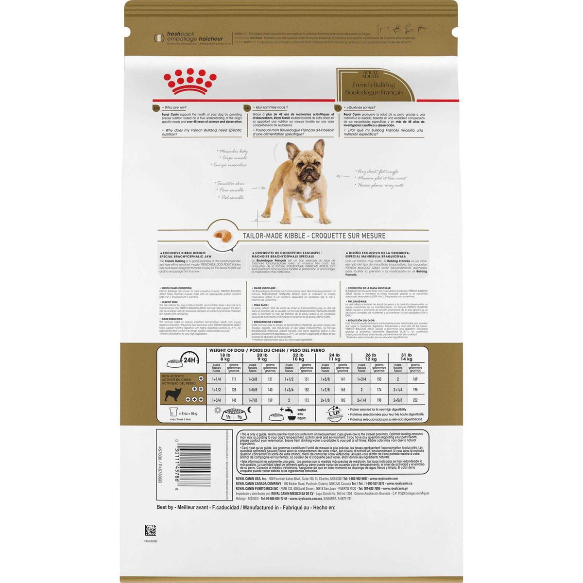 Adult Bulldog Dry Dog Food K9810